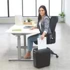 Iratmegsemmisítő, konfetti, 9 lap, FELLOWES Powershred LX65