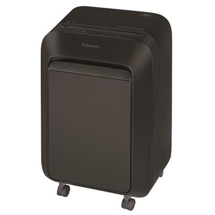 Iratmegsemmisítő, mikrokonfetti, 14 lap FELLOWES Powershred LX211, fekete