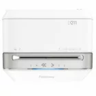 Iratmegsemmisítő, mikrokonfetti, 14 lap, FELLOWES Powershred LX211, fehér