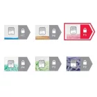 Iratmegsemmisítő, konfetti, 6 lap, REXEL, Momentum M510