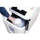 Intimus AutoShred 180 CP4 iratmegsemmisítő, P4 biztonsági szint, 180 lap, 4×12 mm konfetti, 32 l tartály, automata lapadagolós 