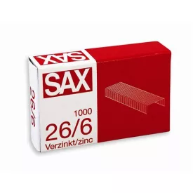 Sax 26/6 tűzőkapocs