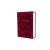 Oklevéltartó, A4, exkluzív, plüss, aranyozva, bordó