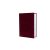 Oklevéltartó, A4, exkluzív, plüss, bordó