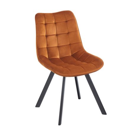 J265 bársony szék, több színben