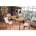 K1-FX bársony szék, több színben