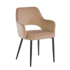 K3-FXB bársony szék, több színben