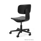 UNIQUE Robin munkaszék, fekete váz