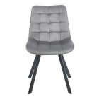 KO265-FX bársony szék, visszafordító funkcióval, több színben