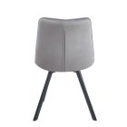 KO265-FX bársony szék, visszafordító funkcióval, több színben