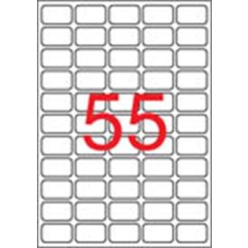   APLI Etikett, univerzális, 36,8x23,8 mm, eltávolítható, kerekített sarkú, APLI, 5500 etikett/csomag
