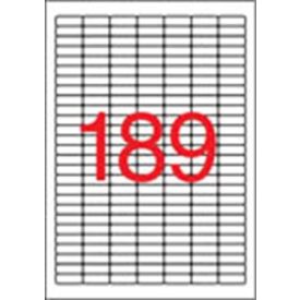   APLI Etikett, univerzális, 25,4x10 mm, eltávolítható, kerekített sarkú, APLI, 4725 etikett/csomag