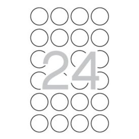   APLI Etikett, 40 mm kör, biztonsági, APLI, 240 etikett/csomag