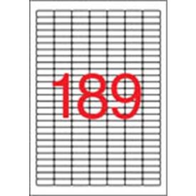   APLI Etikett, 25,4x10 mm, felülcímkézéshez (tökéletes fedés), 3780 etikett/csomag