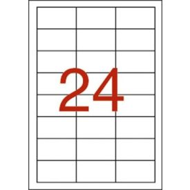   APLI Etikett, 64,6x33,8 mm, poliészter, időjárásálló, APLI, 480 etikett/csomag