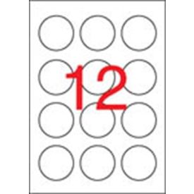 APLI Etikett, 60 mm kör, APLI, 1200 etikett/csomag