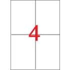 APLI Etikett, univerzális, 105x148 mm, APLI, 400 etikett/csomag