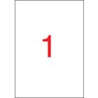 APLI Etikett, univerzális, 210x297 mm, APLI, 10 etikett/csomag