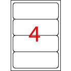 APLI Etikett, univerzális, 190x61 mm, APLI, 40 etikett/csomag