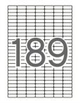   APLI Etikett, univerzális, kerekített sarkú, 25,4x10 mm, APLI, 1890 etikett/csomag