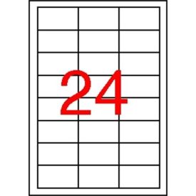   APLI Etikett, 64,6x33,8 mm, poliészter, időjárásálló, APLI, 2400 etikett/csomag