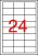 APLI Etikett, 64,6x33,8 mm, poliészter, időjárásálló, APLI, 2400 etikett/csomag