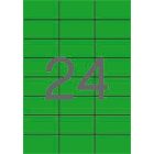 APLI Etikett, 70x37 mm, színes, APLI, zöld, 480 etikett/csomag