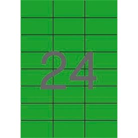   APLI Etikett, 70x37 mm, színes, APLI, zöld, 480 etikett/csomag