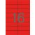 APLI Etikett, 105x37 mm, színes, APLI, piros, 320 etikett/csomag