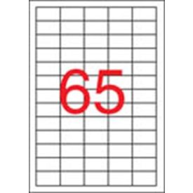 Etikett, univerzális, 38x21,2 mm, APLI, 32500 