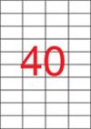 APLI Etikett, univerzális, 52,5x29,7 mm, APLI, 20000 etikett/csomag APLI Etikett, univerzális, 52,5x29,7 mm, APLI, 20000 etikett/csomag