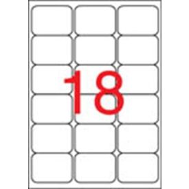   APLI Etikett, univerzális, 63,5x46,6 mm, kerekített sarkú, APLI, 1800 etikett/csomag