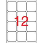 APLI Etikett, univerzális, 63,5x72 mm, kerekített sarkú, APLI, 1200 etikett/csomag