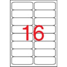   APLI Etikett, univerzális, 99,1x34 mm, kerekített sarkú, APLI, 1600 etikett/csomag