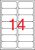 APLI Etikett, univerzális, 99,1x38,1 mm, kerekített sarkú, APLI, 1400 etikett/csomag