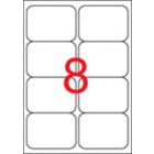 APLI Etikett, univerzális, 99,1x67,7 mm, kerekített sarkú, APLI, 800 etikett/csomag