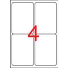 APLI Etikett, univerzális, 99,1x139 mm, kerekített sarkú, APLI, 400 etikett/csomag