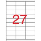 APLI Etikett, univerzális, 70x30 mm, APLI, 2700 etikett/csomag