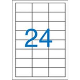   VICTORIA Etikett, univerzális, 64,6x33,8 mm, VICTORIA, 2400 etikett/csomag