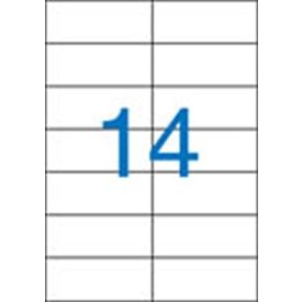   VICTORIA Etikett, univerzális, 105x42,4 mm, VICTORIA, 1400 etikett/csomag