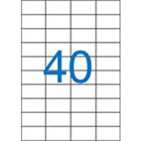   VICTORIA Etikett, univerzális, 52,5x29,7 mm, VICTORIA, 4000 etikett/csomag