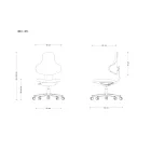 UNIQUE Gorion munkaszék