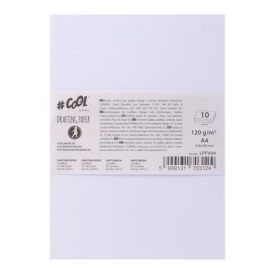 Rajzlap, famentes, A4, 120 g/m2, COOL BY VICTORIA