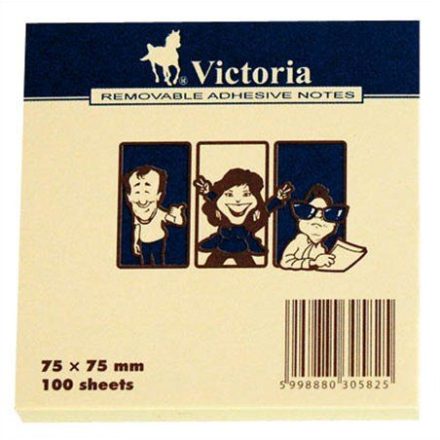 Victoria öntapadó jegyzettömb