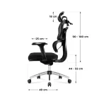 UNIQUE EXETER ergonomikus irodai szék