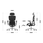 Mark Adler Expert 7.9 ergonomikus irodai szék, szürke