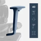 Mark Adler Expert 8.7 ergonomikus irodai szék, fekete