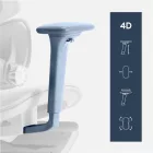 Mark Adler Expert 8.7 ergonomikus irodai szék, fekete