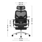 Mark Adler Expert 9.3 ergonomikus irodai szék, szürke