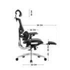Mark Adler Expert 9.3 ergonomikus irodai szék, szürke
